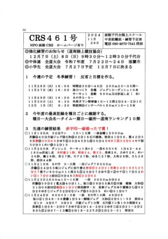 CRS４６１号のサムネイル