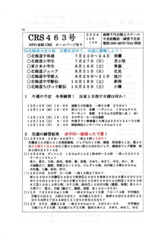 CRS４６３号のサムネイル