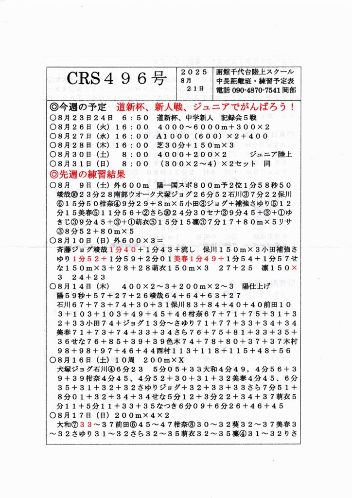 CRS496号のサムネイル